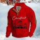 Mens Jacket Polar Soft Warm Quarter Zip Pullover Hoodie Boys